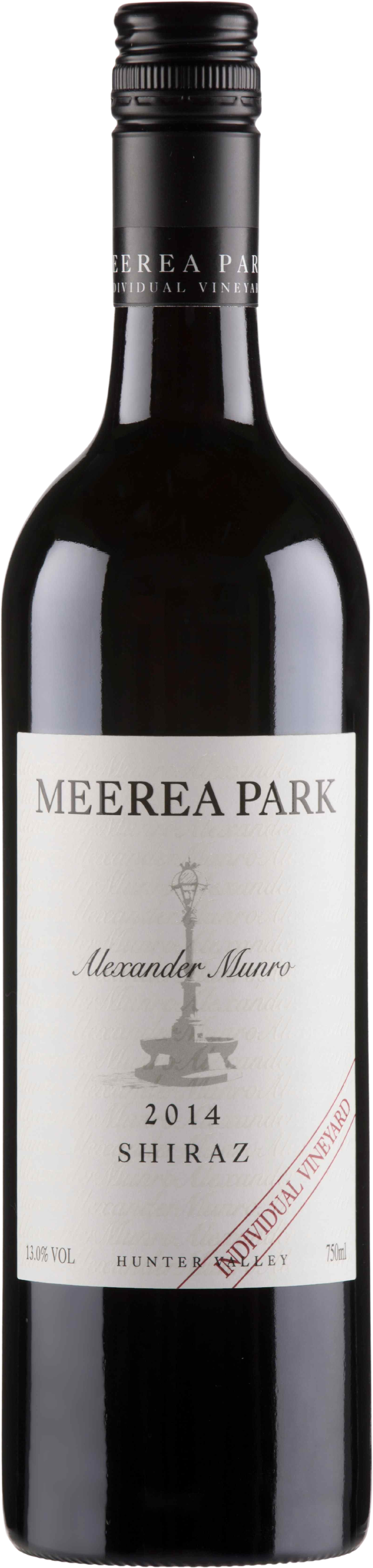 Meerea Park Alexander Munro Individual Vineyard Shiraz 2014